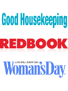 Seen in Redbook, Good Housekeeping
